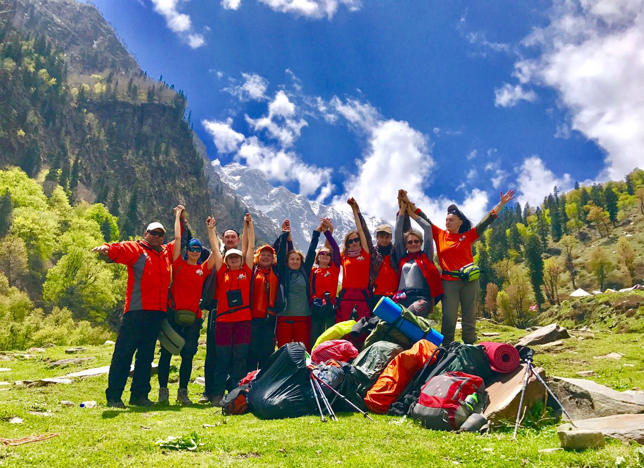 Экспедиция в Гималаи. Международная школа в Гималаях фото. Компания новая вершина. Экспедиция 2018 года